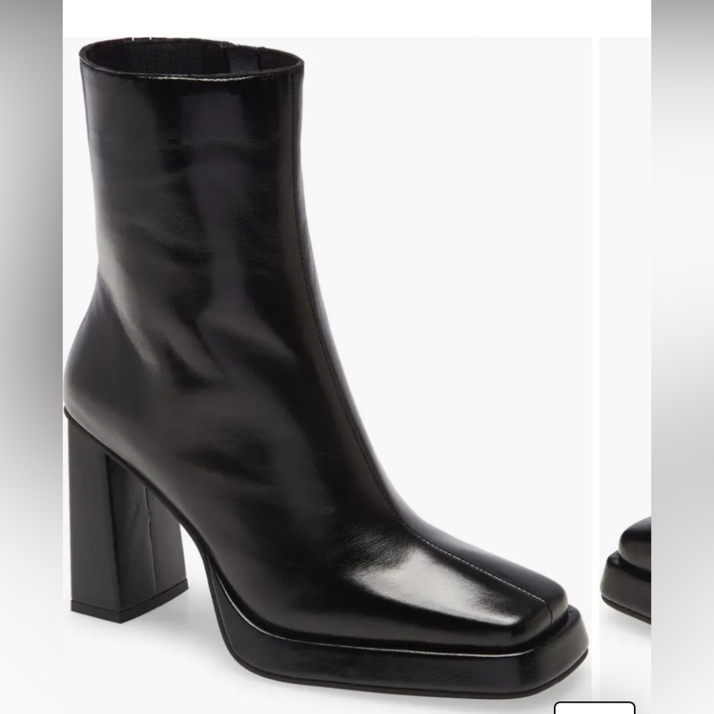 Jeffrey Campbell Maximal Platform Boot Black 8 New with Box